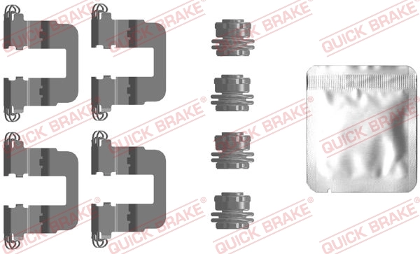 Accessory Kit, disc brake pad
